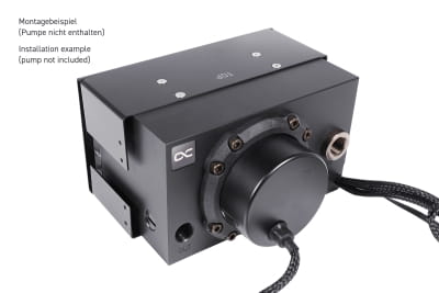 AGB Alphacool ES 2U Reservoir VPP/D5 mit Durchfluss-/Temperatursensor