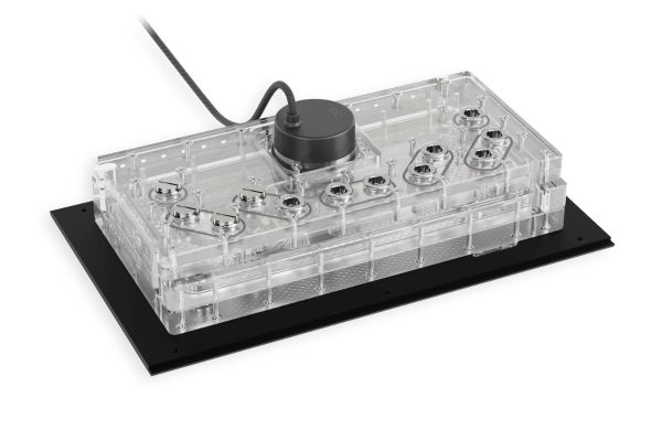 AGB Alphacool Apex Distroplate Dark Base Pro 901 Black D5 mit VPP Apex PWM Pumpe