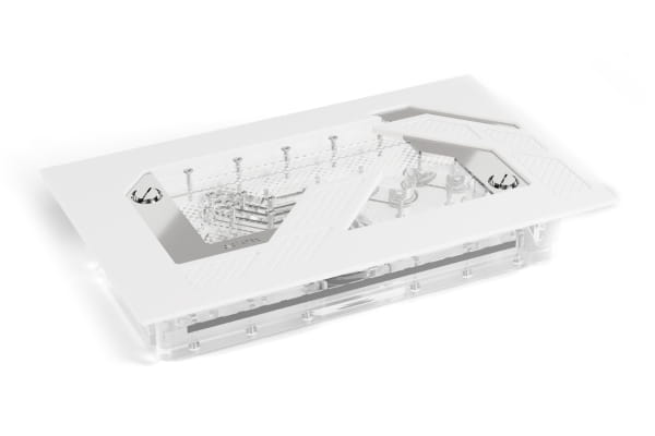AGB Alphacool Apex Distroplate Dark Base Pro 901 White D5 mit VPP Apex PWM Pumpe