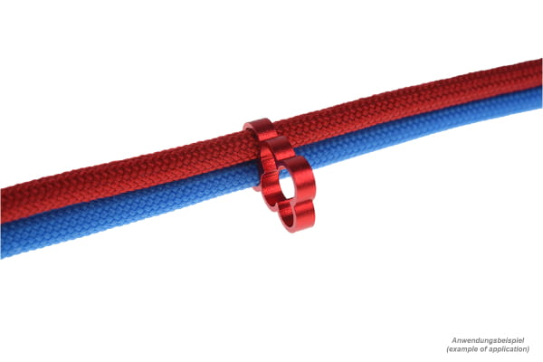 KAB Alphacool Eiskamm Alu X6 - 4mm red - 4 Stück PHT EOL