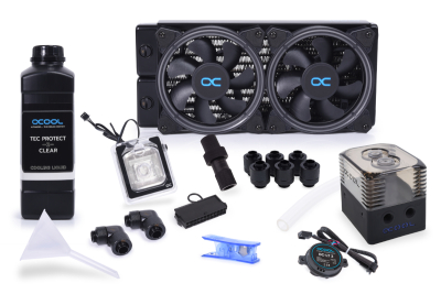KOI Alphacool Core Wind 240mm ST30 Wasserkühlungs Set PHT EOL