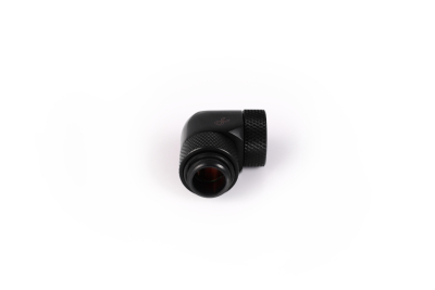 ANF Alphacool HF Winkeladapter 90° drehbar G1/4 AG auf G1/4 IG - Deep Black PHT EOL
