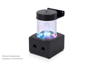 PUM Alphacool Core 100 Aurora Ausgleichsbehälter Acetal/Acryl D5 mit VPP Apex PWM Pumpe