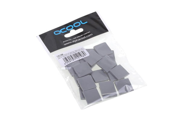 WÄM Alphacool Wärmeleitpad für NexXxoS GPX 3W/mk 15x15x2mm orange marked PE Bag (24 Stück)