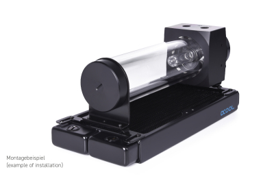 PUM Alphacool Core 200 Aurora Ausgleichsbehälter Acetal/Acryl D5 mit VPP Apex PWM Pumpe