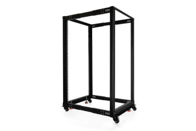 GHE Alphacool ES 19" Open Frame Serverrack 25HE Verstellbare Tiefe