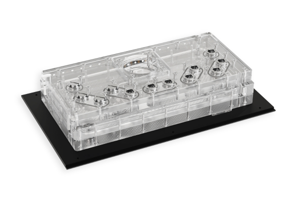 AGB Alphacool Apex Distroplate Dark Base Pro 901 Black VPP/D5 PHT EOL