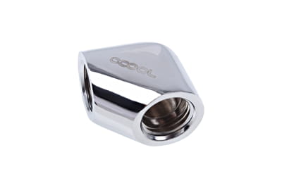 ANF Alphacool Eiszapfen L-Verbinder G1/4 IG auf G1/4 IG - Chrome