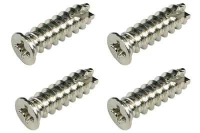 LZ Lüfterschrauben, 4 Stück 16mm - silber EOL