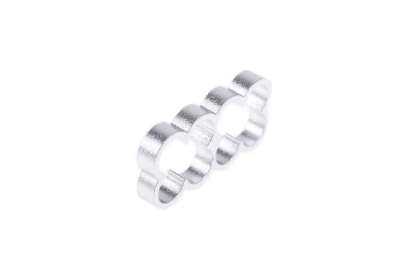KAB Alphacool Eiskamm Alu X8 - 4mm silver - 4 Stück PHT EOL