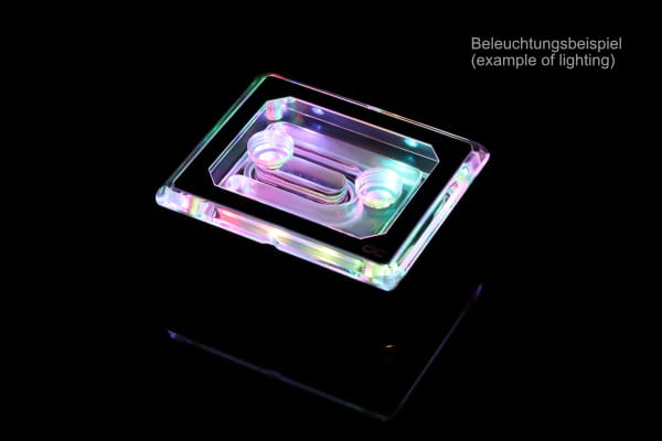 WAC Alphacool Eisblock XPX Aurora PRO - Acryl Black Digital RGB PHT EOL