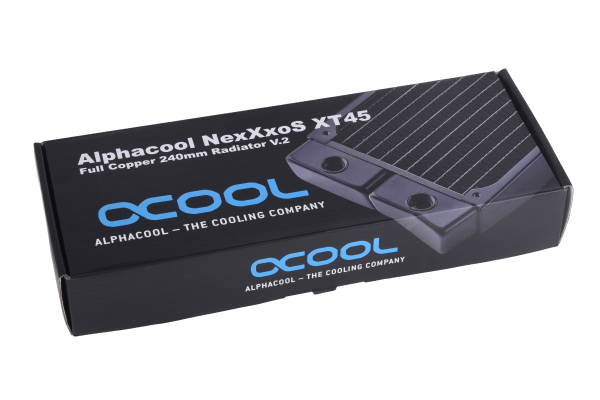 RAD Alphacool NexXxoS XT45 Full Copper 240mm Radiator V.2 PHT EOL