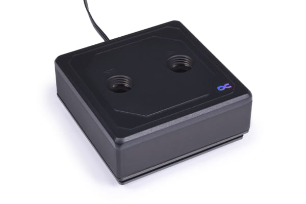 WAC Alphacool Eisblock XPX Aurora Edge - Full Brass Black Digital RGB PHT EOL