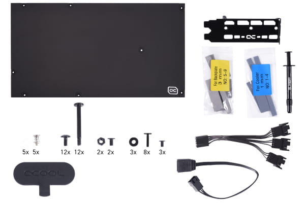 KOI Alphacool Eiswolf 2 AIO - 360mm RTX 3090 TI Founders Edition mit Backplate EOL