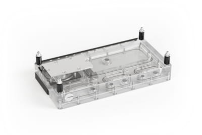 AGB Alphacool Core Distro Plate 240 Links D5/DDC V.2 mit D5 Apex Pumpe