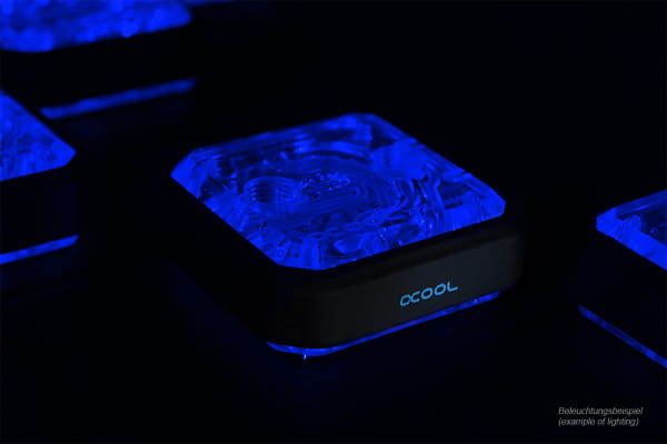 WACZ Alphacool Aurora XPX RGB Frame - Black PHT EOL