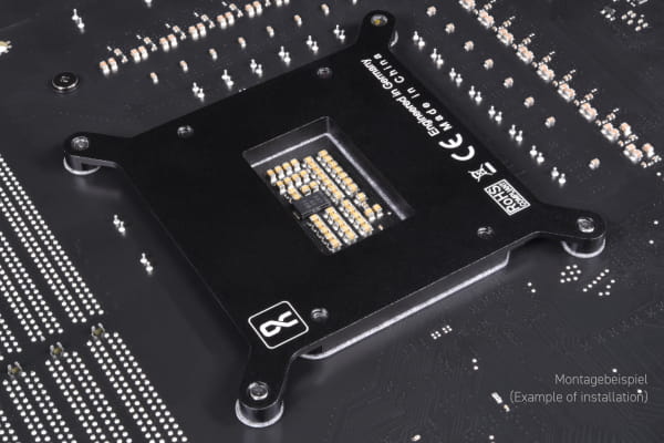WACZ Alphacool Apex Backplate XPX/Eisbaer LGA 1700 Metall Full Cover PHT EOL