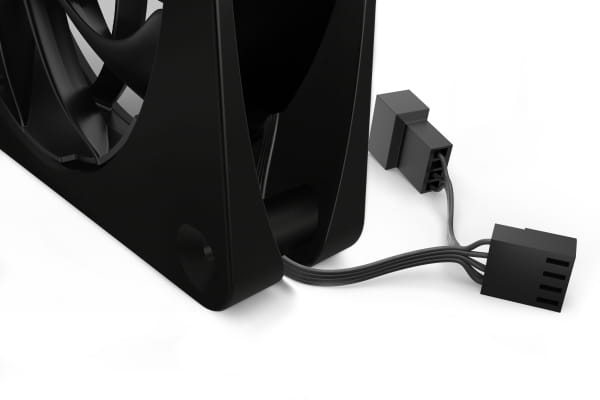 L12 Alphacool Apex Stealth Metall Power Lüfter 3000rpm Matt Schwarz (120x120x25mm)