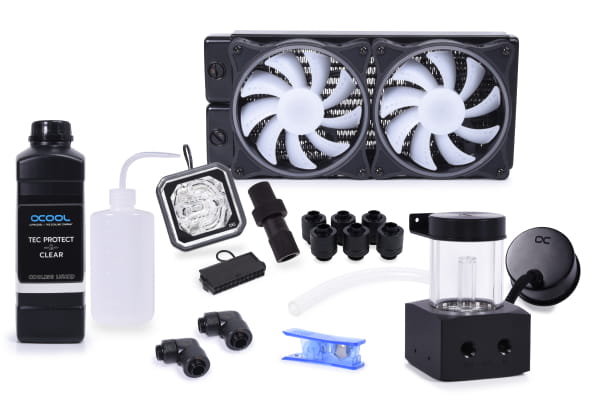 KOI Alphacool Core Storm 240mm XT45 Wasserkühlungs Set EOL