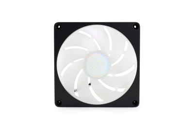 L14 Alphacool Apex Stealth Metall Aurora Lüfter 2000rpm Matt Schwarz (140x140x25mm)