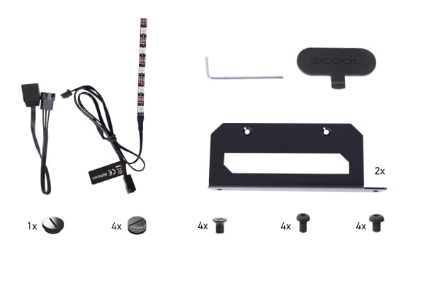 PUM Alphacool Rise Flat Reservoir DDC mit DDC310 Pumpe EOL