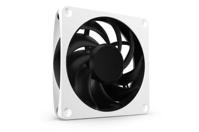 L12 Alphacool Apex Stealth Metall Lüfter 2000rpm Weiß (120x120x25mm)