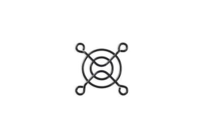 LZ Alphacool Lüftergitter 40mm schwarz