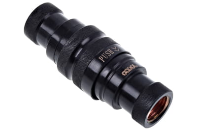 ANK Alphacool Eiszapfen Schnellverschlusskupplungsset G1/4 IG - Deep Black ANK Alphacool Eiszapfen Schnellverschlusskupplungsset G1/4 IG - Deep Black