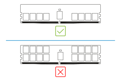 WAR Alphacool ES U-Form RAM-Wasserkühler 8-Fach Set