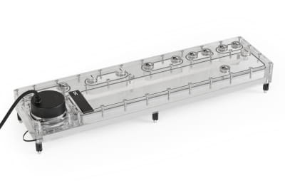 AGB Alphacool Core Distro Plate 480 Links D5 mit VPP Apex PWM Pumpe