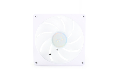 L14 Alphacool Apex Stealth Metall Aurora Lüfter 2000rpm Weiß (140x140x25mm)