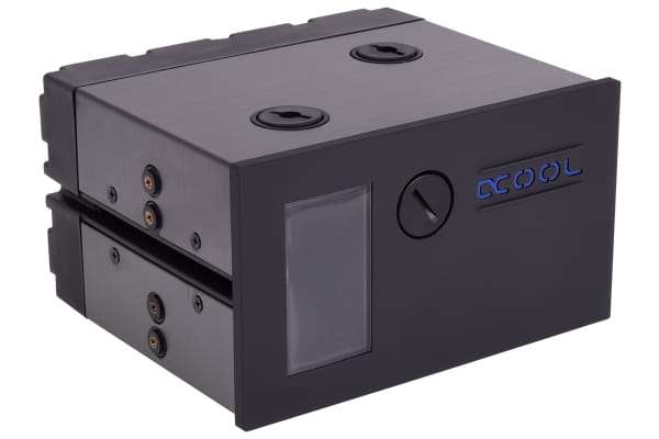 AGB Alphacool Eisfach - Single Laing D5 - Dual 5,25 Bay Station PHT EOL