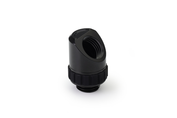 ANF Alphacool Apex Grip Adapter 45° AG/IG G1/4 drehbar schwarz