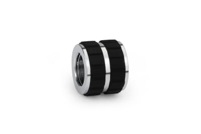 ANF Alphacool Apex Grip Muffe 16mm IG/IG G1/4 chrom