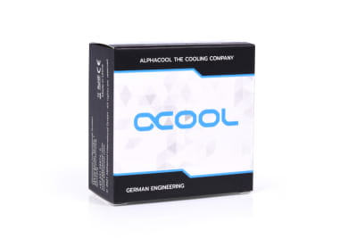 ANF Alphacool Eiszapfen L-Verbinder 45° G1/4 IG auf G1/4 IG - schwarz PHT EOL