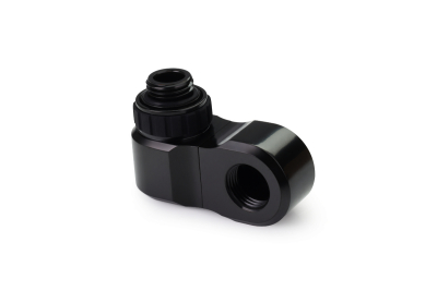 ANF Alphacool Apex Grip Versatzstück 26mm 2x 90° AG/IG G1/4 drehbar schwarz