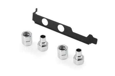 WZS Alphacool ES PCIe Slotblende 2x G1/4 IG und Kabeldurchführung