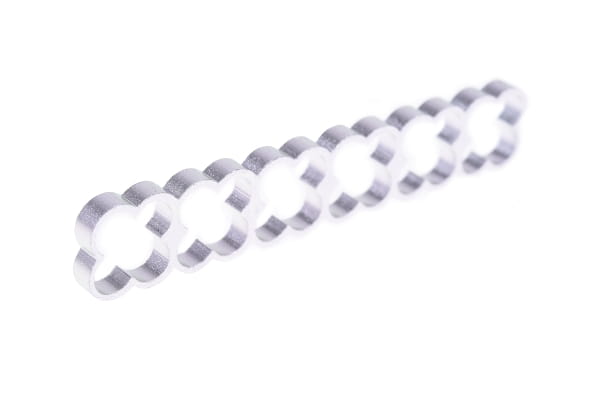 KAB Alphacool Eiskamm Alu X24 - 4mm silver - 2 Stück PHT EOL