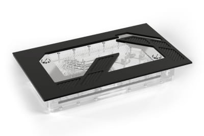 AGB Alphacool Apex Distroplate Dark Base Pro 901 Black VPP/D5 PHT EOL