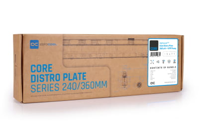 PUM Alphacool Core Distro Plate 240 Links mit VPP/D5 Apex PWM Pumpe PHT EOL