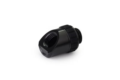 ANF Alphacool Apex Grip Adapter 45° AG/IG G1/4 drehbar schwarz