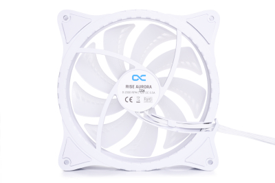 L14 Alphacool Rise Aurora 140mm Lüfter Weiß (140x140x25mm) PHT EOL