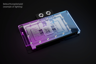 WAK Alphacool Core Geforce RTX 5080/5070Ti TUF Gaming mit Backplate