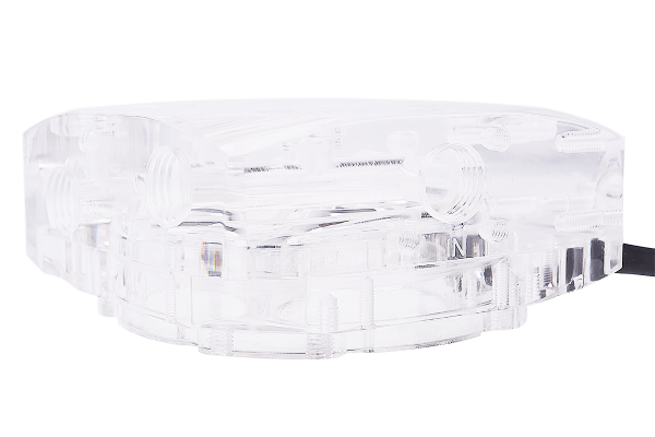 PUZ Alphacool Eisdecke D5 Acryl Aufsatz V.4