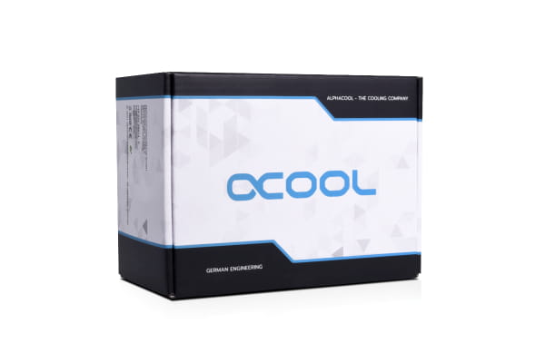 PUM Alphacool Eisbecher Aurora D5 Acetal/Glas - 150mm inkl. Alphacool VPP Apex