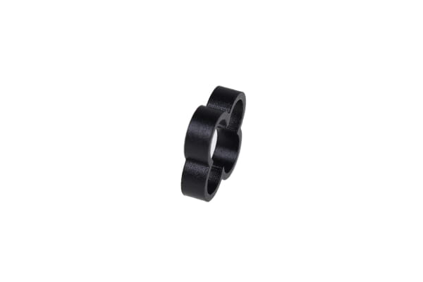 KAB Alphacool Eiskamm Alu X4 - 4mm black - 4 Stück PHT EOL