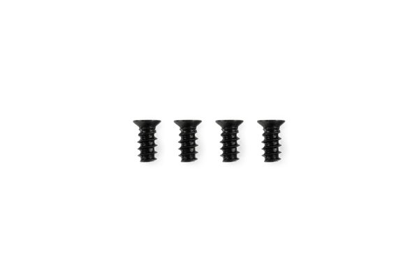 LZ Alphacool Lüfterschrauben 4 Stück 5x10mm schwarz