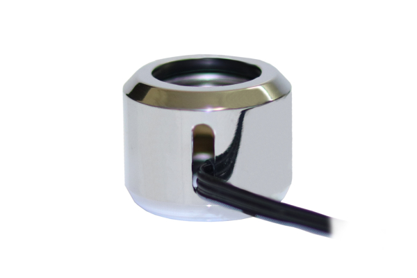 SZ Alphacool Aurora HardTube LED Ring 16mm Chrome - Digital RGB EOL