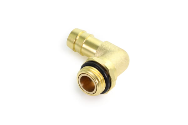 ANT Alphacool ES G1/4 90° rotatable Fitting with Barbed Fitting for TPV Tubes 12.7/7.6mm