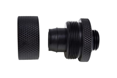 ANS Alphacool Eiszapfen 19/13mm Anschraubtülle G1/4 - Deep Black Sixpack PHT EOL